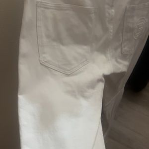 Balmain White Slim-Fit Cotton Jeans